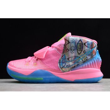2019 Nike Kyrie 6 Pink Rose Size CQ7634-601 Shoes